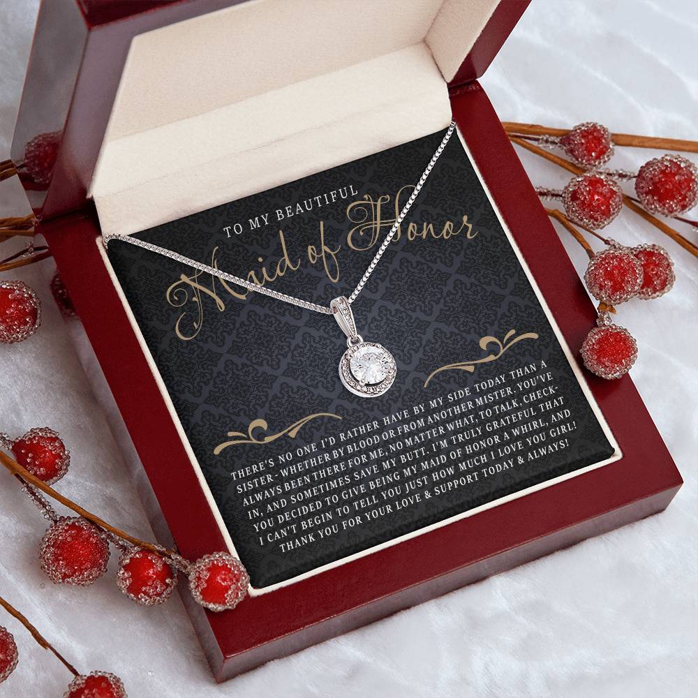 To My Maid of Honor (Wedding) - Eternal Hope Necklace