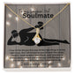 To My Smokin' Hot Soulmate (Naked Bearded Beer Gut) - Alluring Beauty Necklace