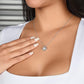 To My Beautiful Soulmate (Cherry Blossoms) - Love Knot Necklace