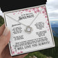 To My Beautiful Soulmate (Cherry Blossoms) - Love Knot Necklace