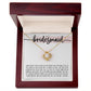 To My Bridesmaid (Wedding) - Love Knot Necklace