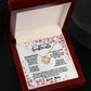 To My Beautiful Soulmate (Cherry Blossum) - Love Knot Necklace
