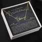 To My Bridesmaid (Wedding) -  Script Name Necklace