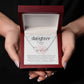 To My Daughter on Her Wedding Day (Bride / Wedding) - Script Name Necklace