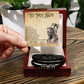 To My Son / From Dad (Viking Theme) - Love You Forever Bracelet