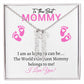 To the Best Mommy (New Mom / Twin / Triplets / Quad Girls) - Multiple Name Necklace