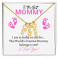 To the Best Mommy (New Mom / Twin / Triplets / Quad Girls) - Multiple Name Necklace