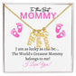 To the Best Mommy (New Mom / Twin / Triplets / Quad Girls) - Multiple Name Necklace