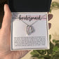 To My Bridesmaid (Wedding) - Forever Love Necklace