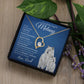 Private for Melany (artic wolf) - Forever Love Necklace