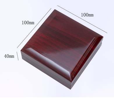 Wooden Necklace Box with LED Light