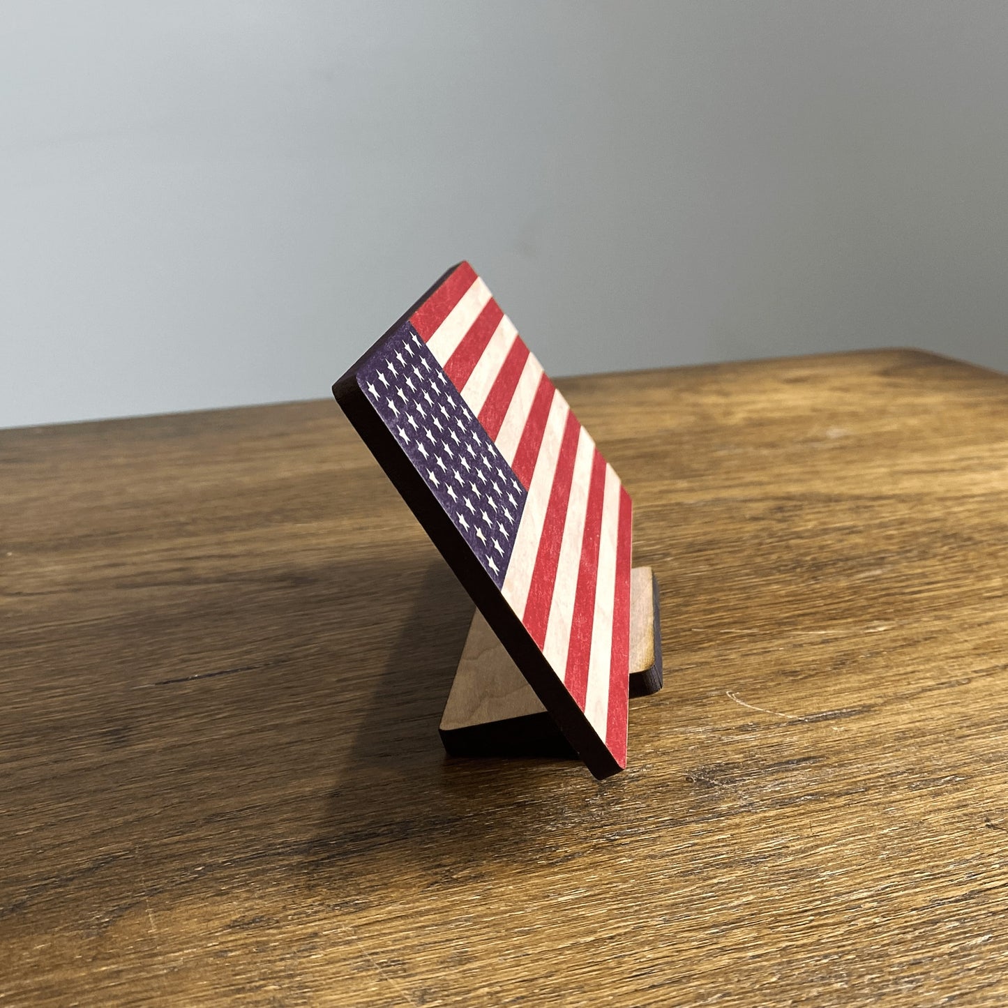 Wooden Flag Print