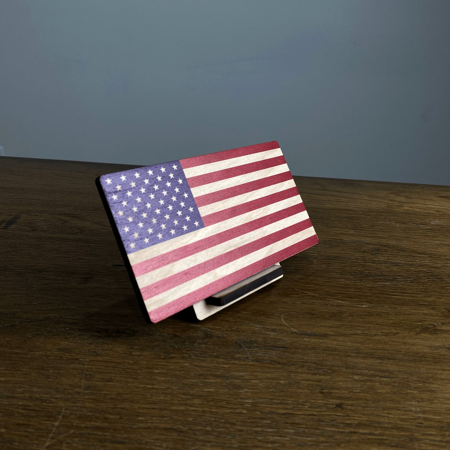 Wooden Flag Print