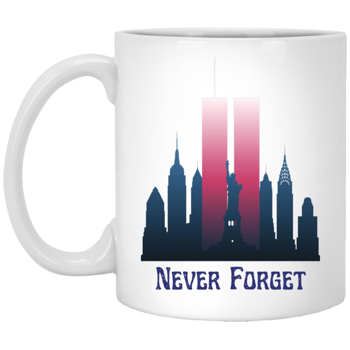 Never Forget (1) - 11 oz. White Mug