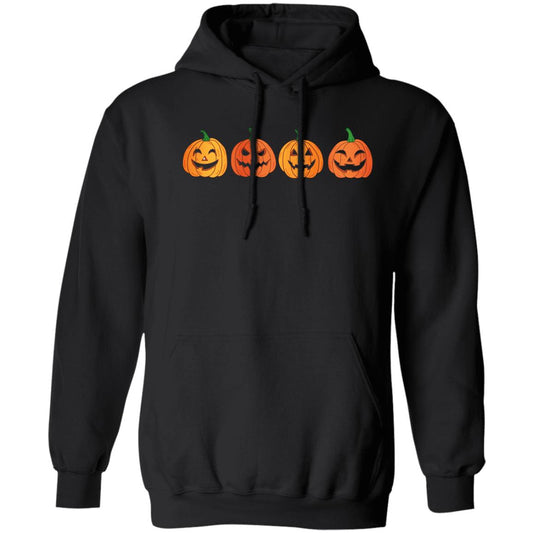 Four Pumpkin - Halloween - Z66x Pullover Hoodie 8 oz (Closeout)