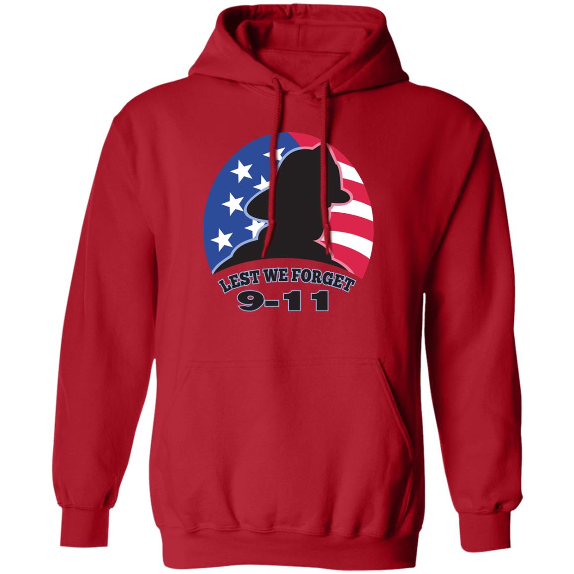 Never Forget (9)-G185 Pullover Hoodie