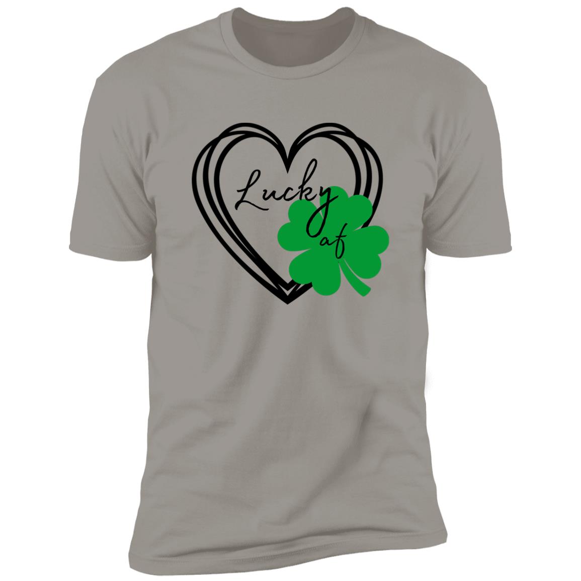 Lucky af (St Patrick's Day) -  Premium Short Sleeve Tee (Closeout)