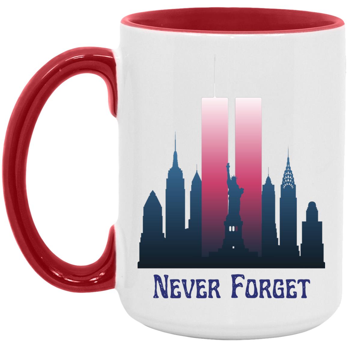 Never Forget (1) - 15oz. Accent Mug