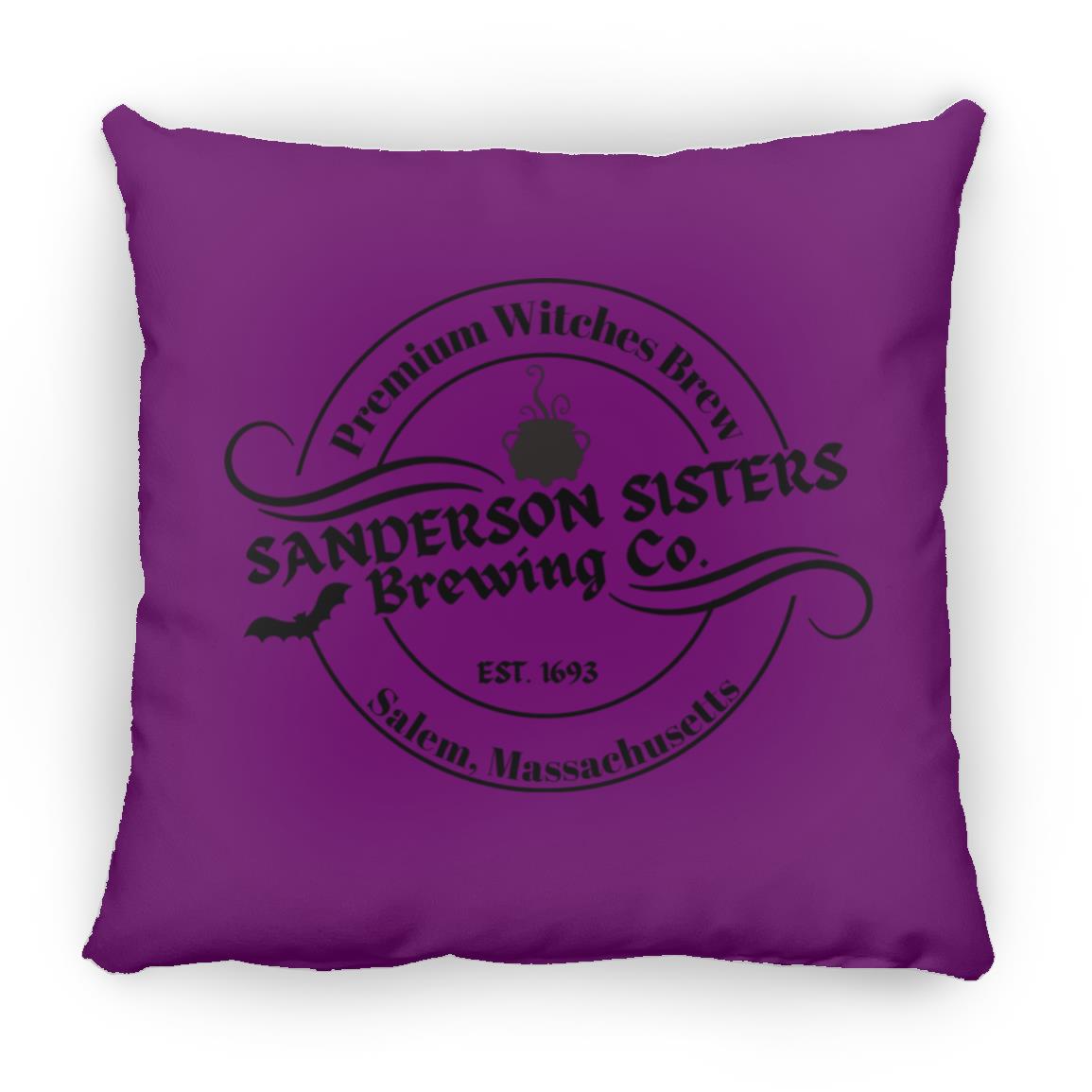 Sandersons Brewery - Halloween -ZP16 Medium Square Pillow