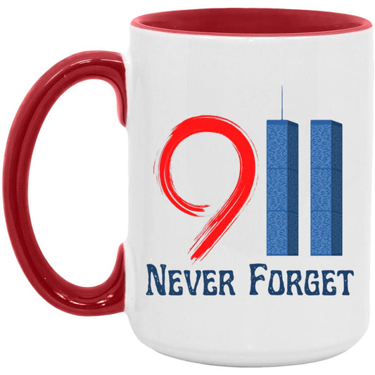 Never Forget (7)- 15oz. Accent Mug