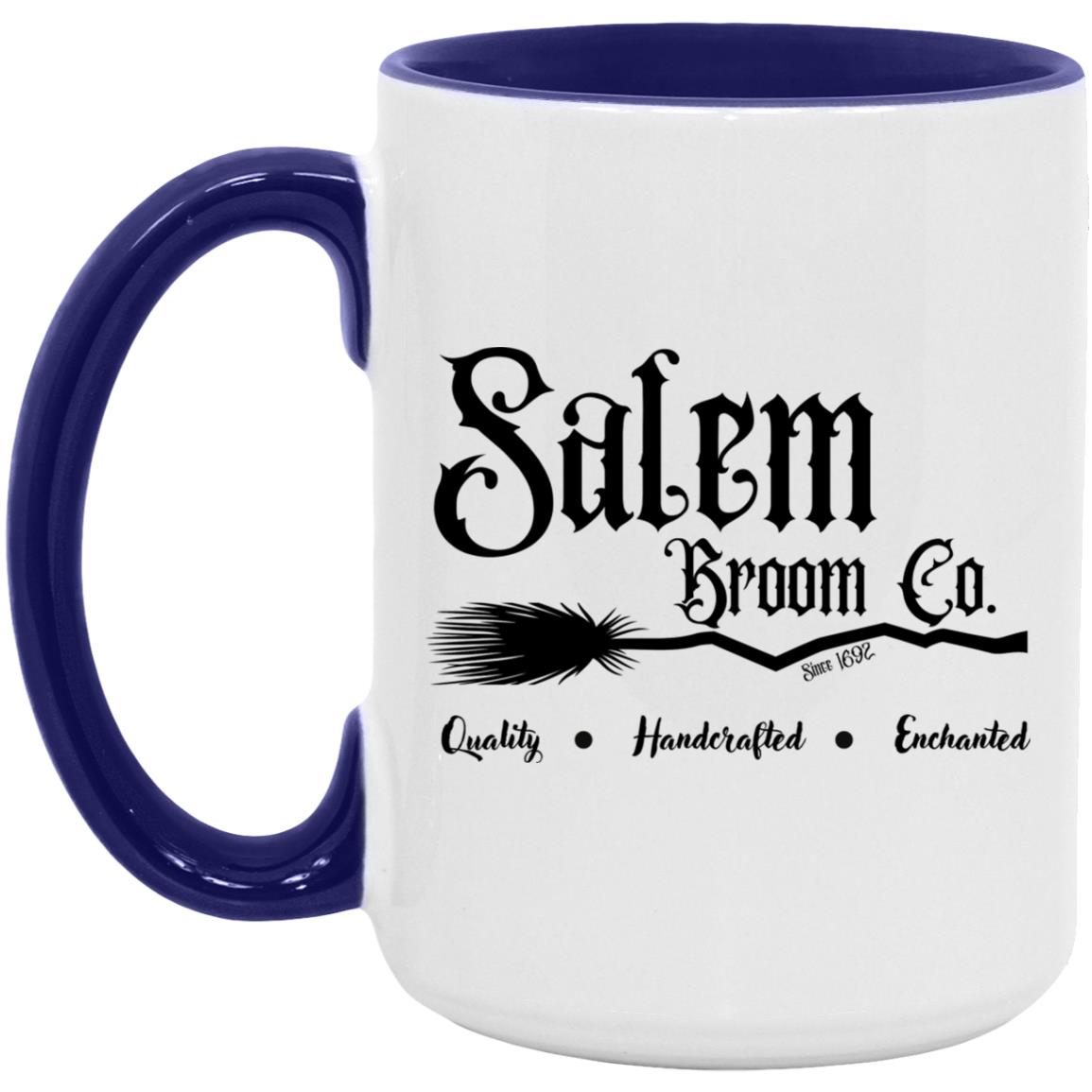 Salem Broom Co - Halloween - AM15OZ 15oz. Accent Mug