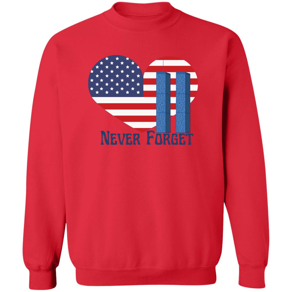 Never Forget (6)-1Z65x Crewneck Pullover Sweatshirt