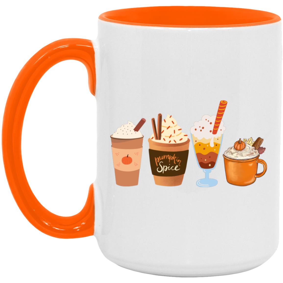 Pumpkin Spice - Thanksgiving -AM15OZ 15oz. Accent Mug