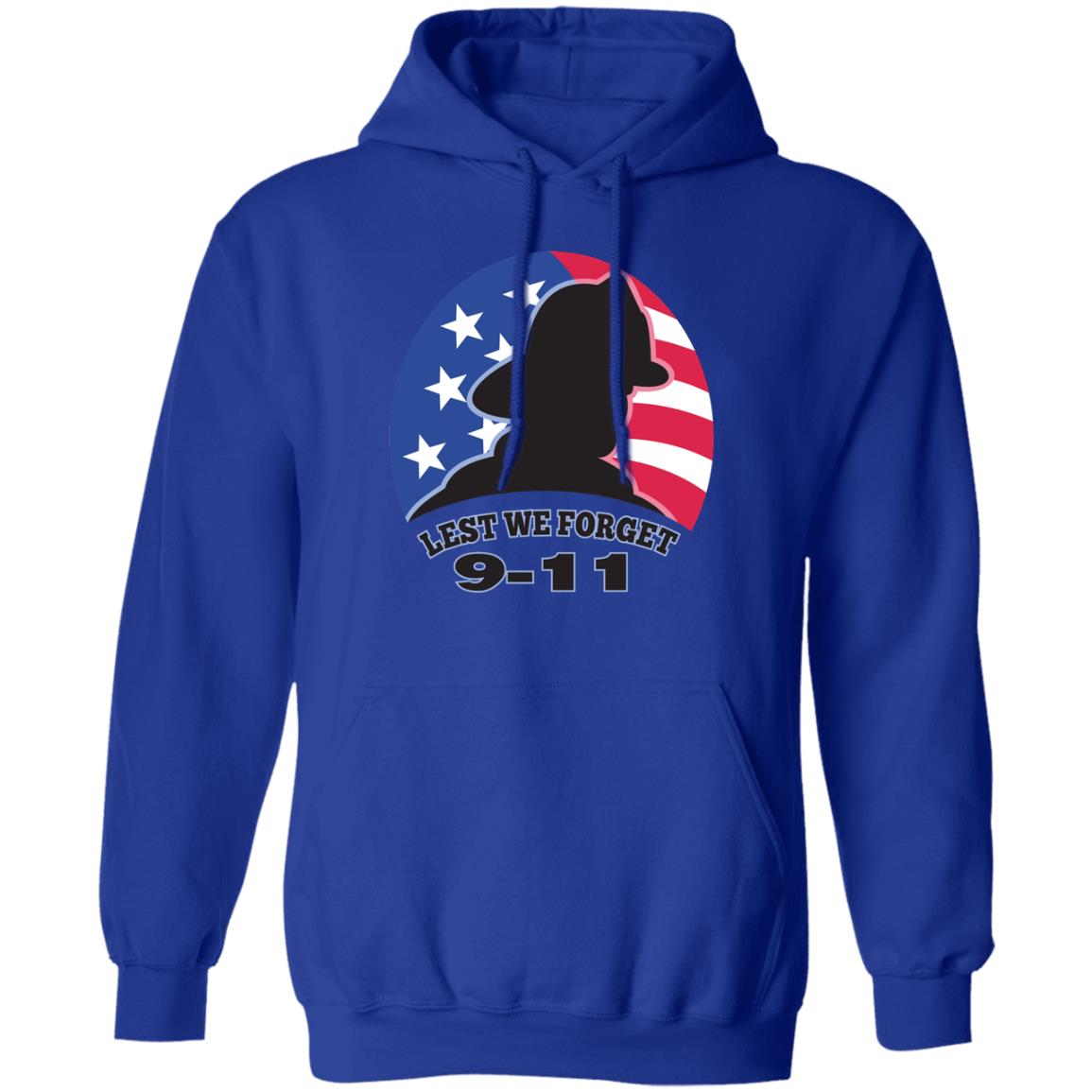 Never Forget (9)-G185 Pullover Hoodie