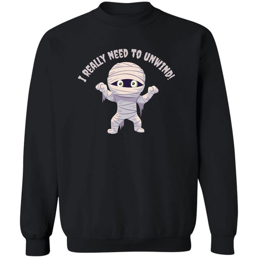 I need to Unwind - Halloween -Z65x Crewneck Pullover Sweatshirt