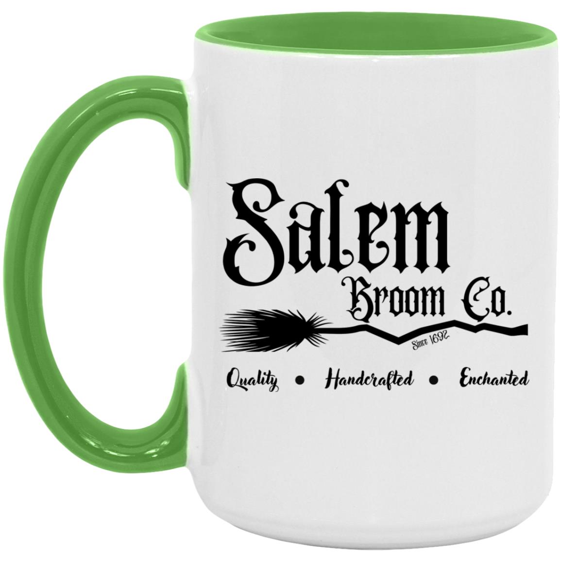 Salem Broom Co - Halloween - AM15OZ 15oz. Accent Mug