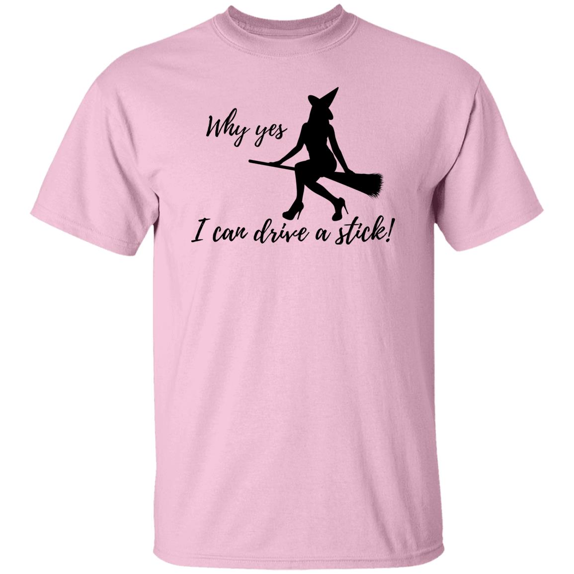 I can Drive a Stick - Halloween -G500 5.3 oz. T-Shirt