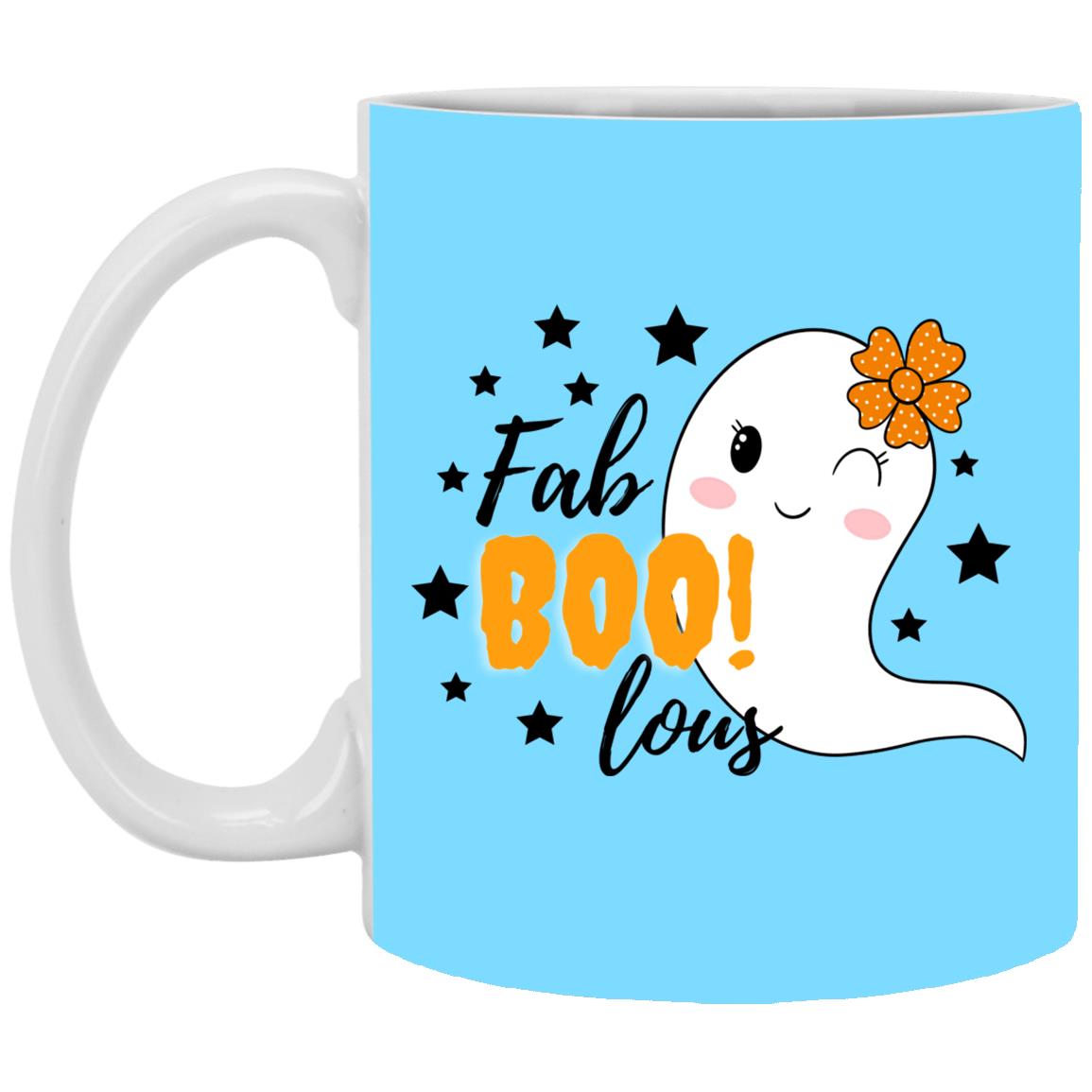 FabBOOLous - Halloween -XP8434 11 oz. White Mug