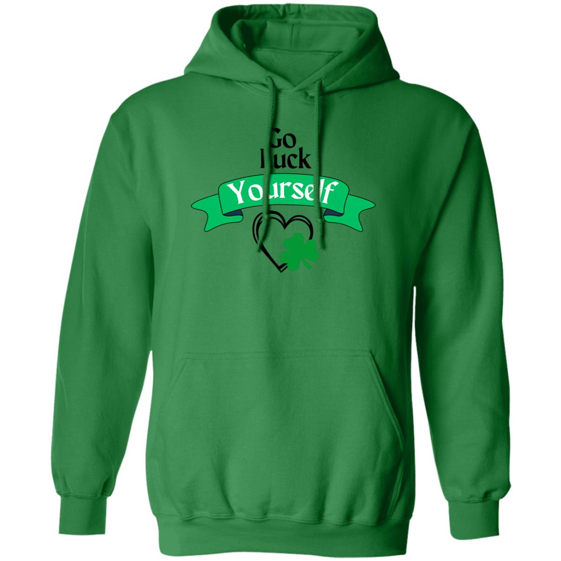 Go Luck Yourself (St. Patrick's Day) G185 Pullover Hoodie