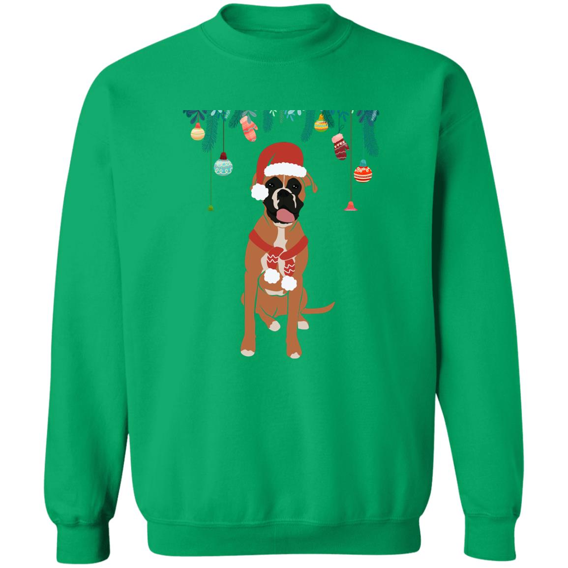 It's a Dog on Christmas - G180 Crewneck Pullover Sweatshirt