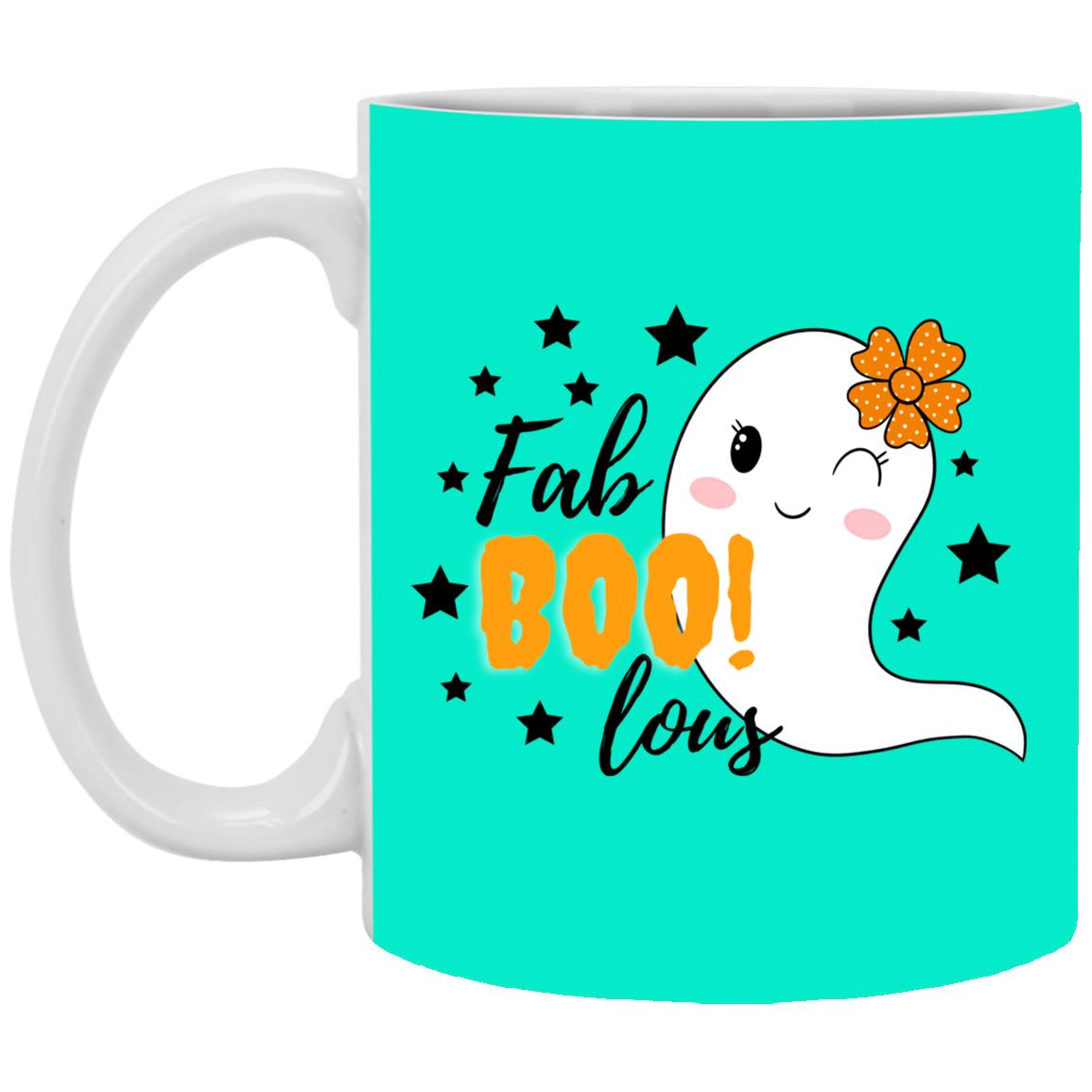 FabBOOLous - Halloween -XP8434 11 oz. White Mug