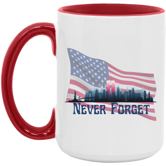 Never Forget (5) - 15oz. Accent Mug