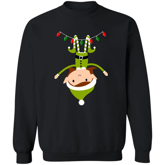 Little Elf -(Christmas) - Z65x Pullover Crewneck Sweatshirt 8 oz (Closeout)