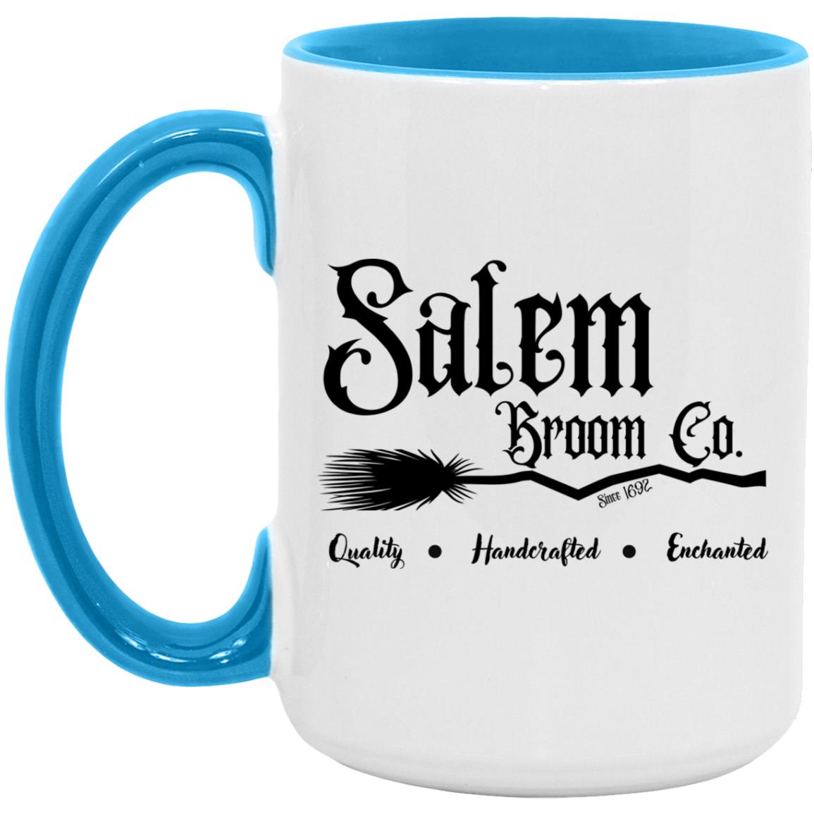 Salem Broom Co - Halloween - AM15OZ 15oz. Accent Mug