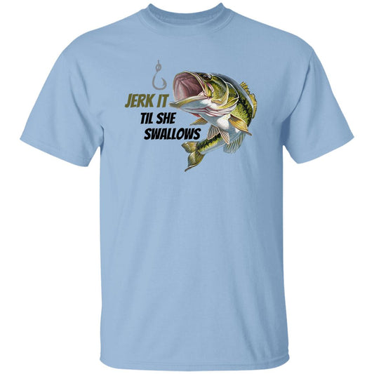 Jerk it - Green Bass Fish - G500 5.3 oz. T-Shirt