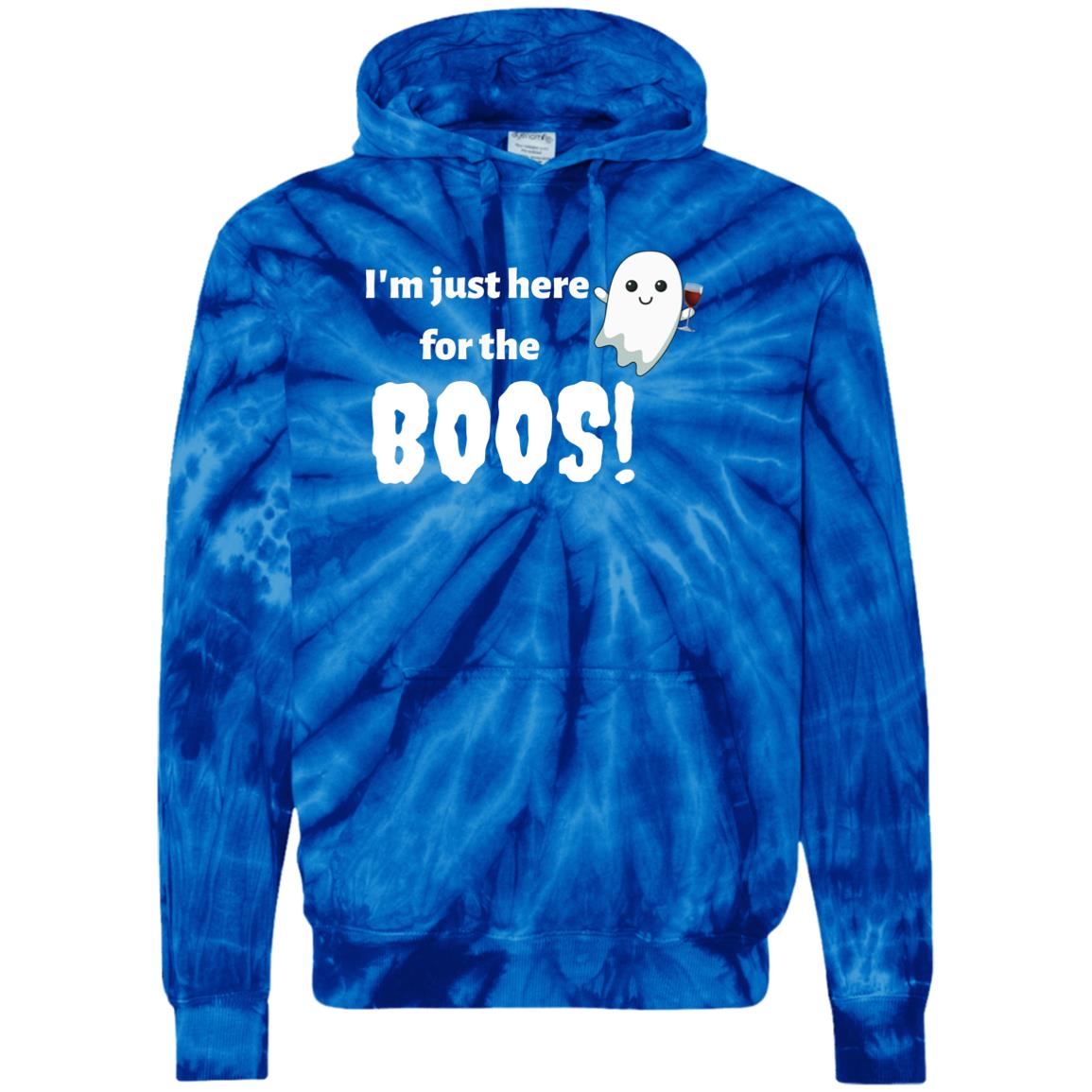 Boos - Halloween -CD877 Unisex Tie-Dyed Pullover Hoodie