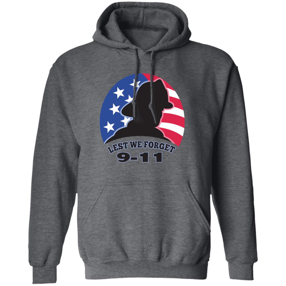 Never Forget (9)-G185 Pullover Hoodie