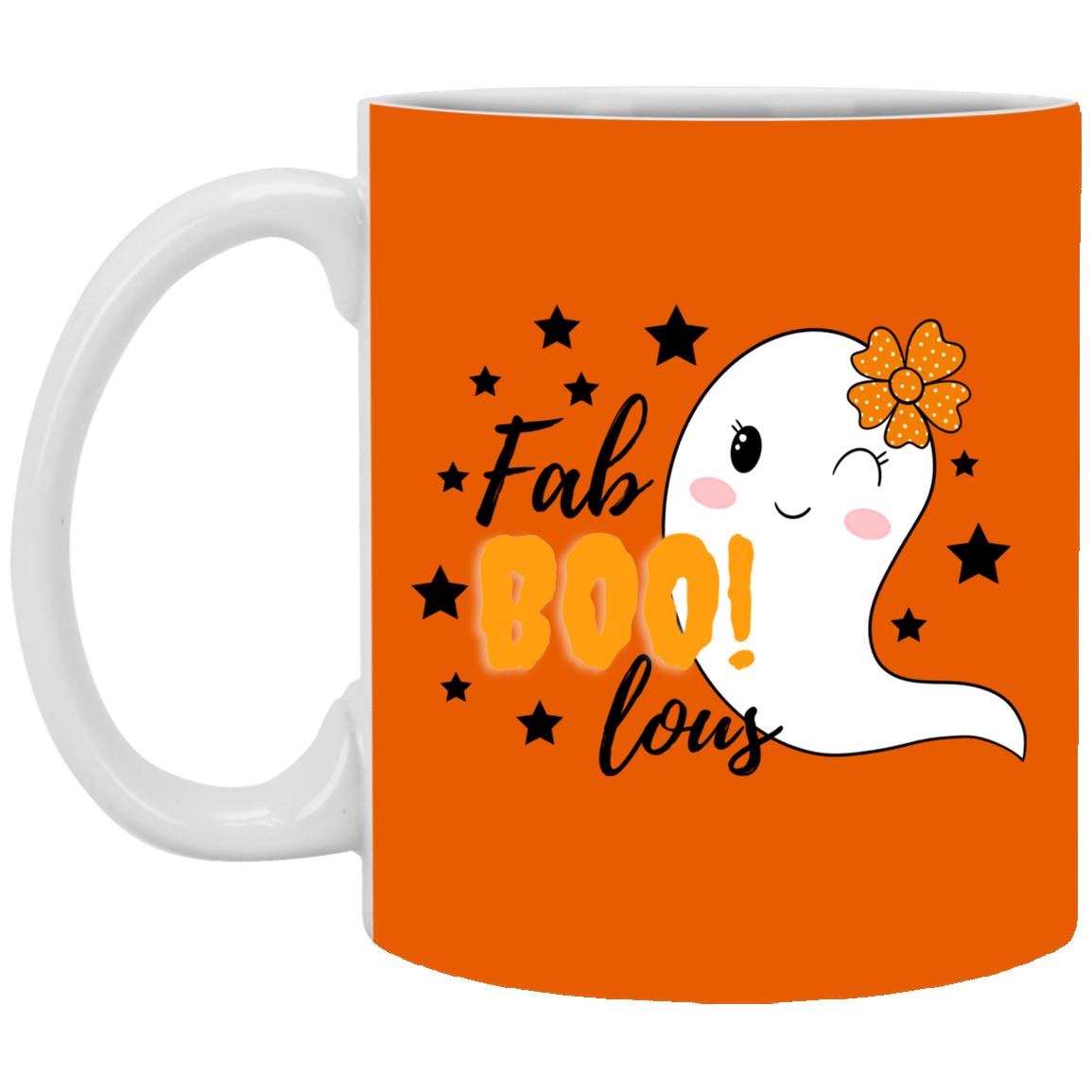 FabBOOLous - Halloween -XP8434 11 oz. White Mug