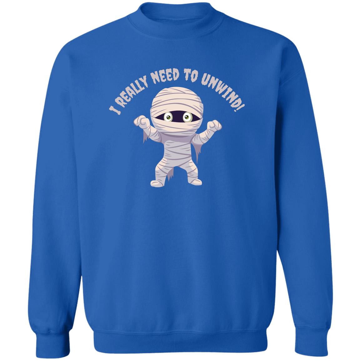 I need to Unwind - Halloween -Z65x Crewneck Pullover Sweatshirt