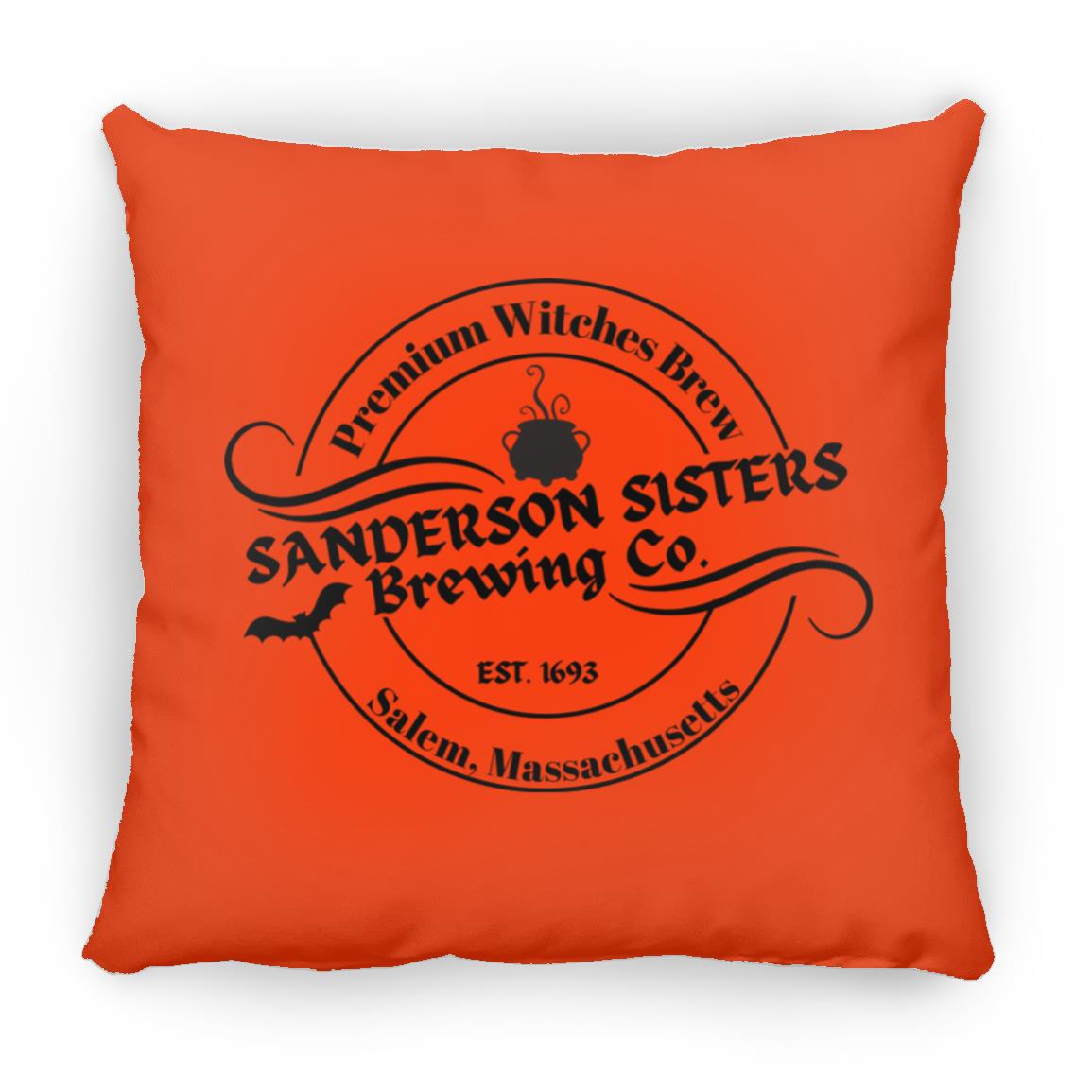 Sandersons Brewery - Halloween -ZP16 Medium Square Pillow