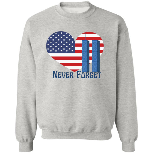 Never Forget (6)-1Z65x Crewneck Pullover Sweatshirt