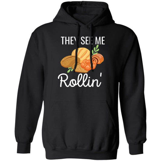 They see me Rollin' - Thanksgiving -  Pullover Hoodie