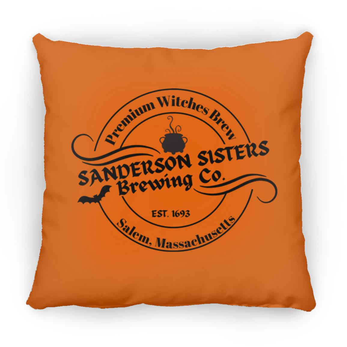 Sandersons Brewery - Halloween -ZP16 Medium Square Pillow