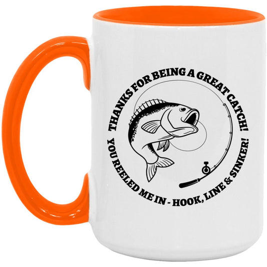 Great Catch - Fish-  15oz. Accent Mug