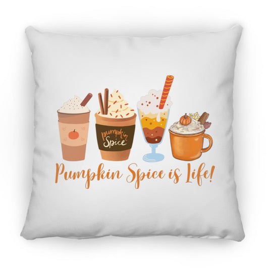 Pumpkin Spice - Thanksgiving  - ZP16 Medium Square Pillow