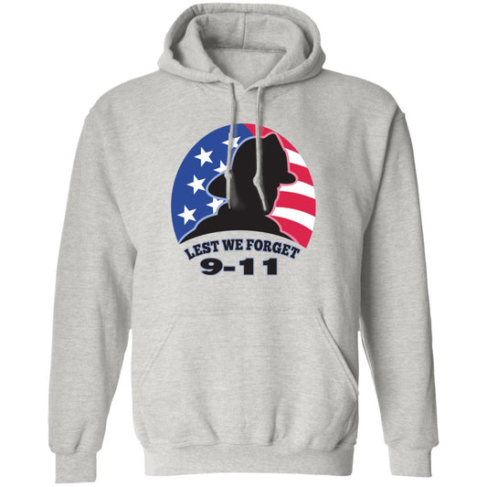 Never Forget (9)-G185 Pullover Hoodie